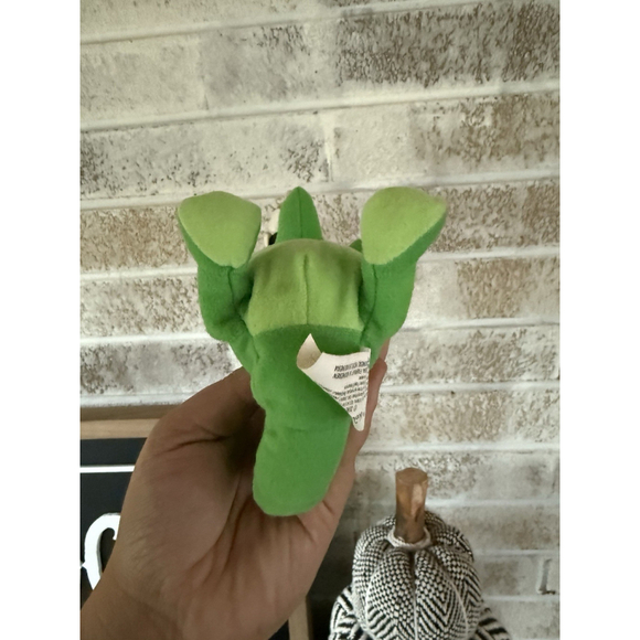 Disney Peter Pan CROC Crocodile Tick Tock 8" Beanbag Plush Toy Captain Hook B198 - Picture 6 of 6